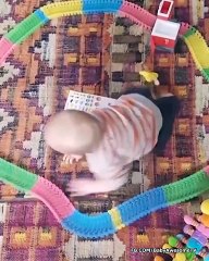 Naughty Baby Playing Moments - Cute Baby Video