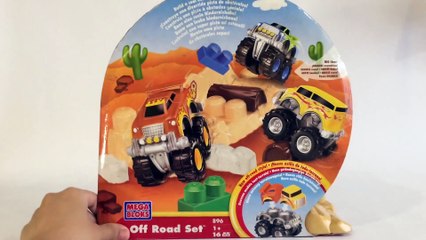 Mega Bloks Tiny 'n Tuff Offroad Set - Unboxing Demo Review