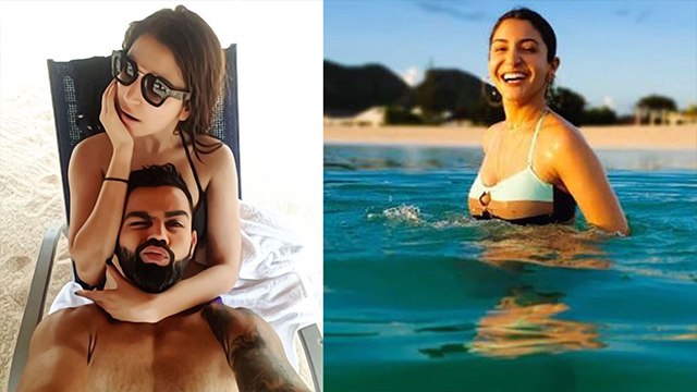 Anushka Sharma & Virat Kohli enjoying vacation, Watch Hot Photo of Couple in Bikini |FilmiBeat