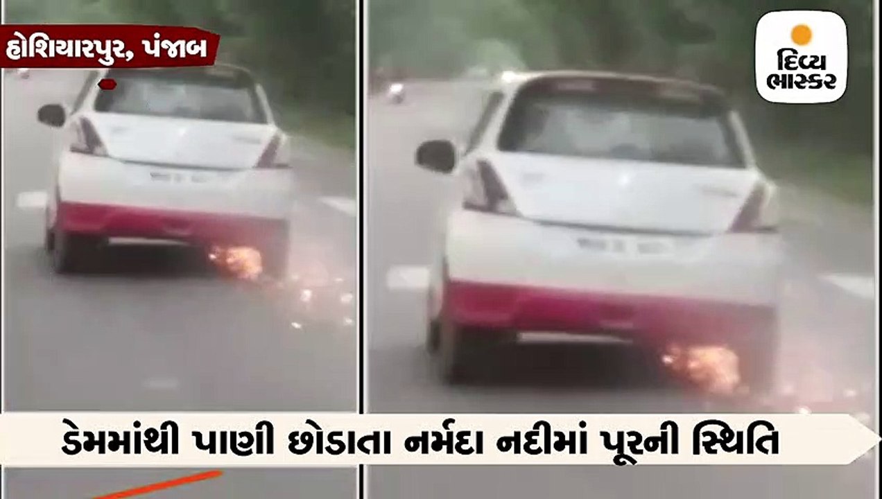 નશામાં ધૂત રિટાયર્ડ ASIએ ટાયર વિનાની કાર 4 કિમી સુધી હંકારી