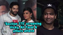 'Section 375' screening | Vicky Kaushal, Ali Fazal and others attend