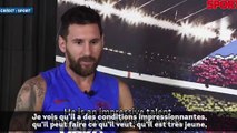 Lionel Messi compte sur Ousmane Dembélé