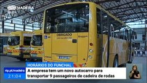 Horários do Funchal estreia novo Autocarro para transporte de pessoas com Mobilidade Reduzida