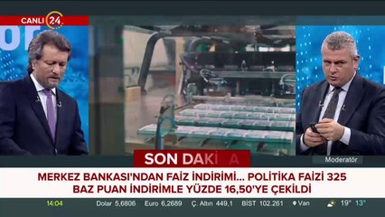 Merkez Bankası'nın faiz kararı