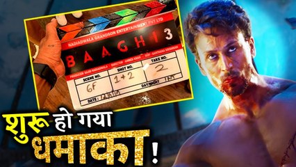 Finally Tiger Shroff And Shraddha Kapoor's BAAGHI 3 Shooting Begins!