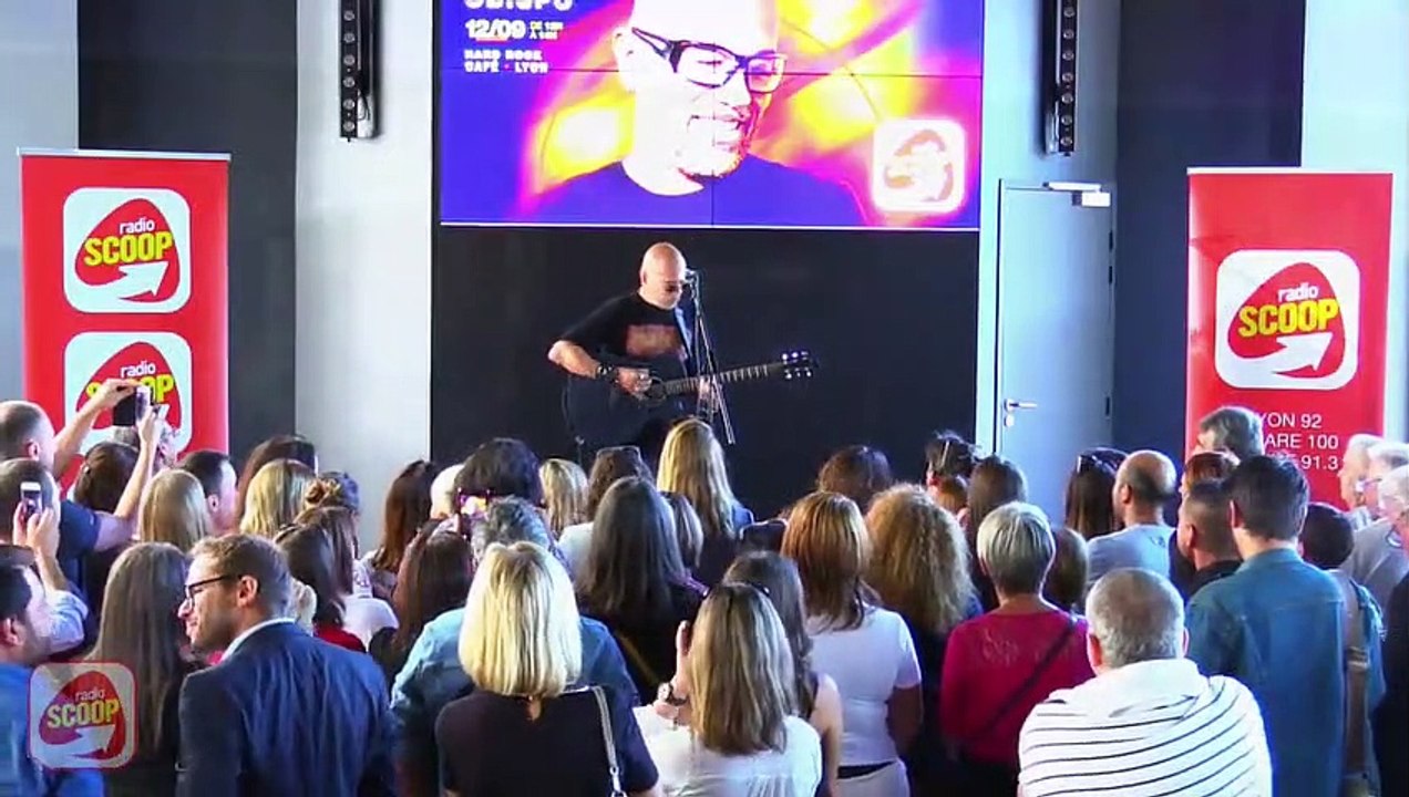 Radio SCOOP : Pascal Obispo en concert privé au Hard Rock Café de Lyon