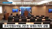 ‘유재수 감찰 무마 의혹’ 수사…‘조국 민정수석실’ 정조준