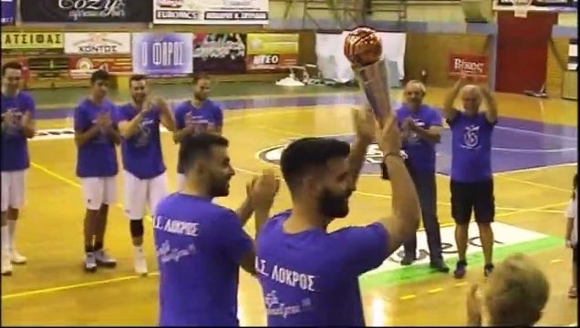 H φιέστα του Λοκρού για την άνοδο στη Β' Εθνική