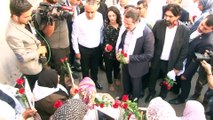 Memur-Sen Genel Başkanı Ali Yalçın'dan, HDP önünde eylem yapan ailelere destek