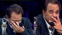 Sunny Deol's father Dharmendra gets emotional at realty show; watch | FilmiBeat