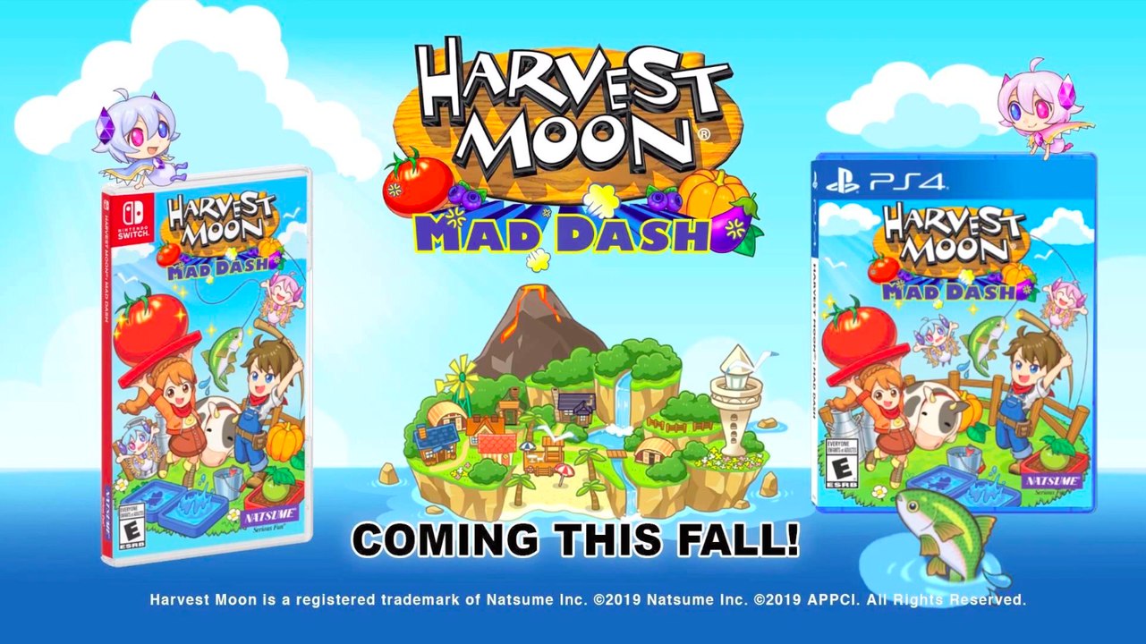 Harvest Moon : Mad Dash - Trailer de gameplay
