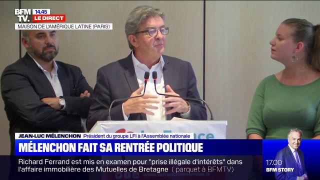 Jean-Luc Mélenchon sur la perquisition à la France Insoumise : Moi seul ainsi que mes amis avons été l'objet d'une telle méthode sur les 17 mis en cause