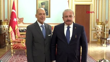 Tbmm başkanı şentop arjantin büyükelçisini kabul etti