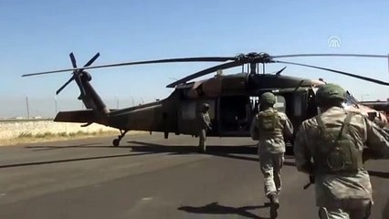 Fırat'ın doğusunda dördüncü ortak helikopter uçuşu (5) - ŞANLIURFA