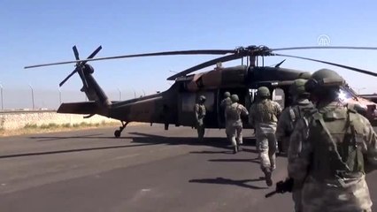 Fırat'ın doğusunda dördüncü ortak helikopter uçuşu (5)