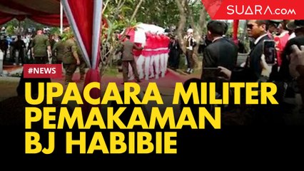 Upacara Militer Pemakaman BJ Habibie