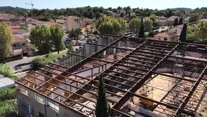Chantier XXL à la patinoire de La Garde