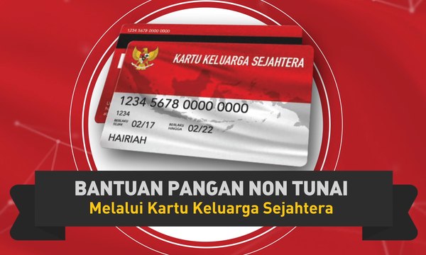 Bantuan Pangan Non Tunai Melalui Kartu Keluarga Sejahtera