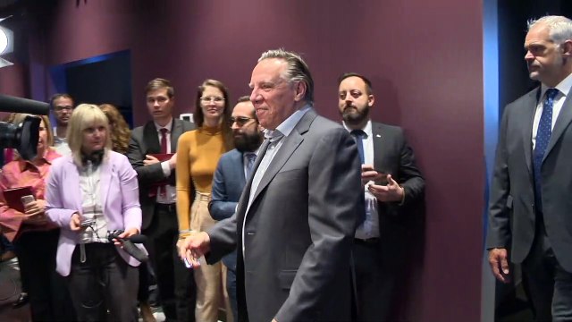 Le premier ministre Legault est à Rivière-du-Loup