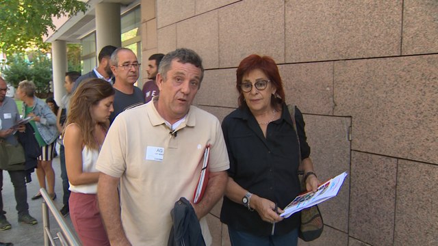 Comité de empresa de Metro de Madrid acude a la Asamblea