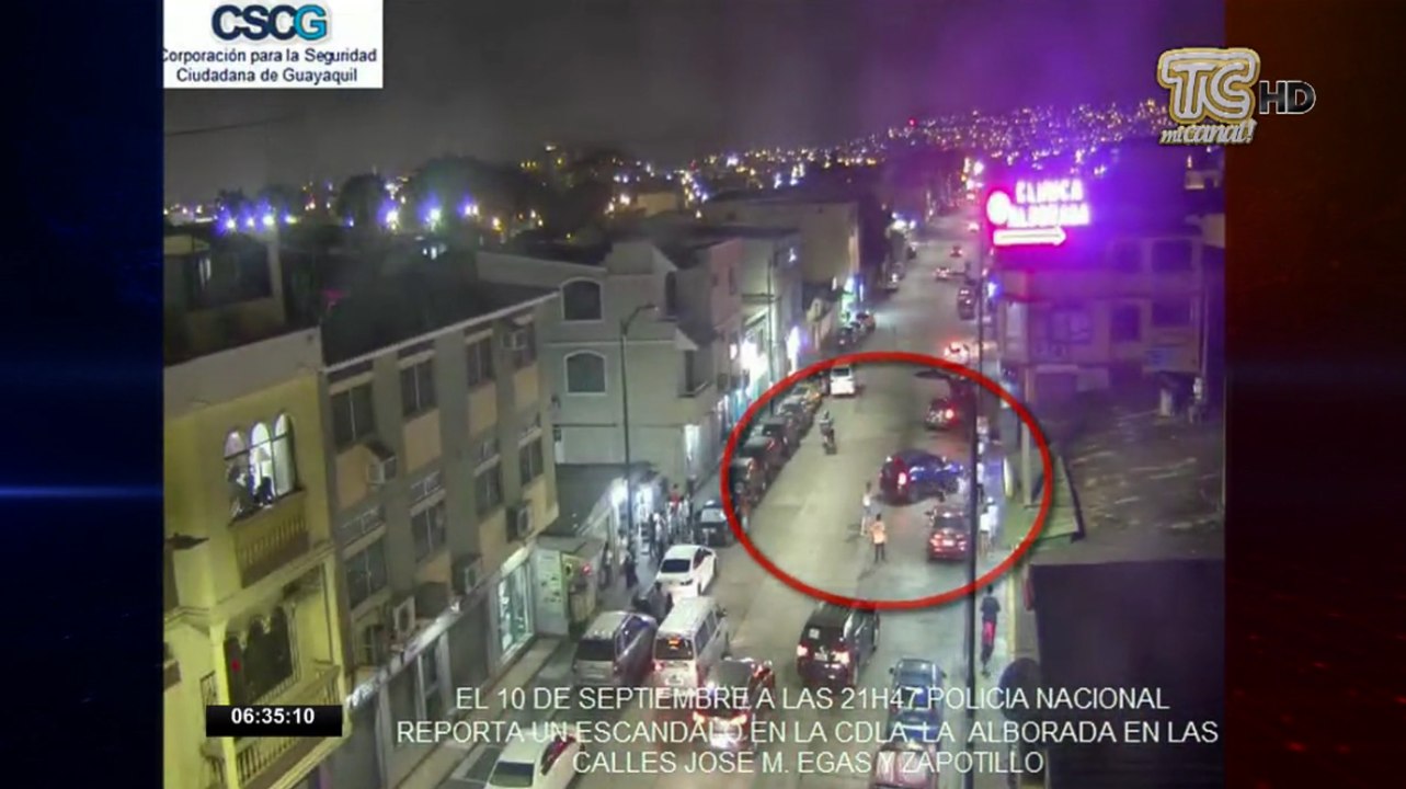 Se capturan a cuatro sujetos por tenencia ilegal de armas en Guayaquil