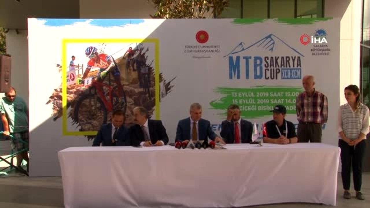 Sakarya'da düzenlenecek olan MTB Cup yarışları öncesi basın toplantısı düzenlendi