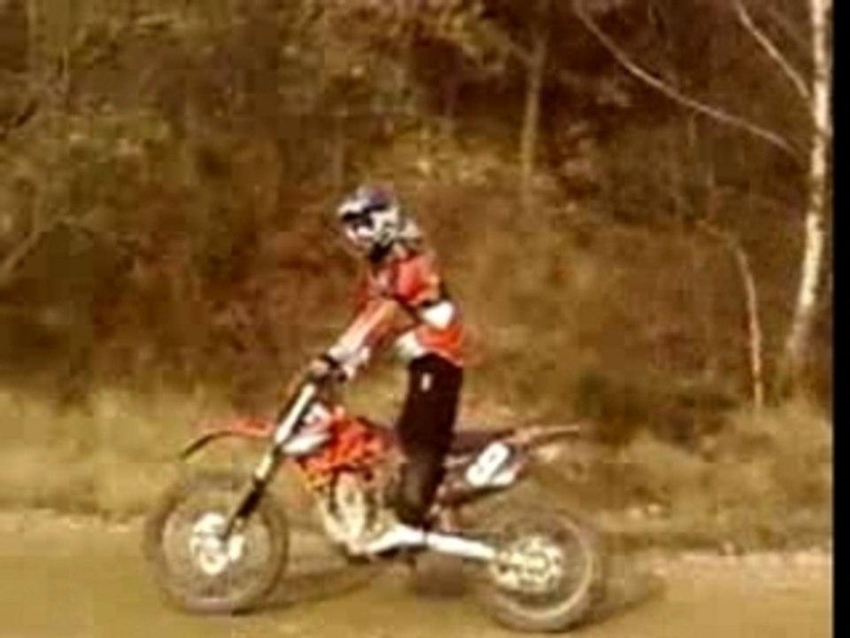 Moto cross 125 et 450 ktm