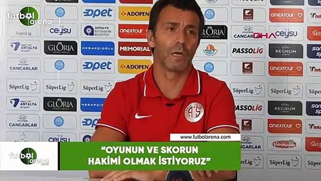 Bülent Korkmaz: Oyunun ve skorun hakimi olmak istiyoruz