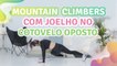Mountain Climbers com joelho no cotovelo oposto - Melhor com Saúde