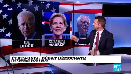 Débat démocrate : Le choc E. Warren/ J. Biden attendu aux États-Unis