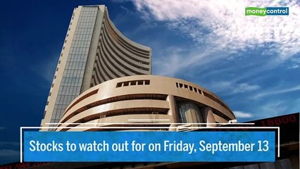 Trade setup for September 13