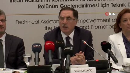 Скачать видео: Kamu Başdenetçisi Şeref Malkoç basınla buluştu