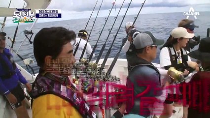 "꿈이냐 생시냐..." 경규 인생 최초 참치 획드윽~!! 그래서 크기는 얼마...?