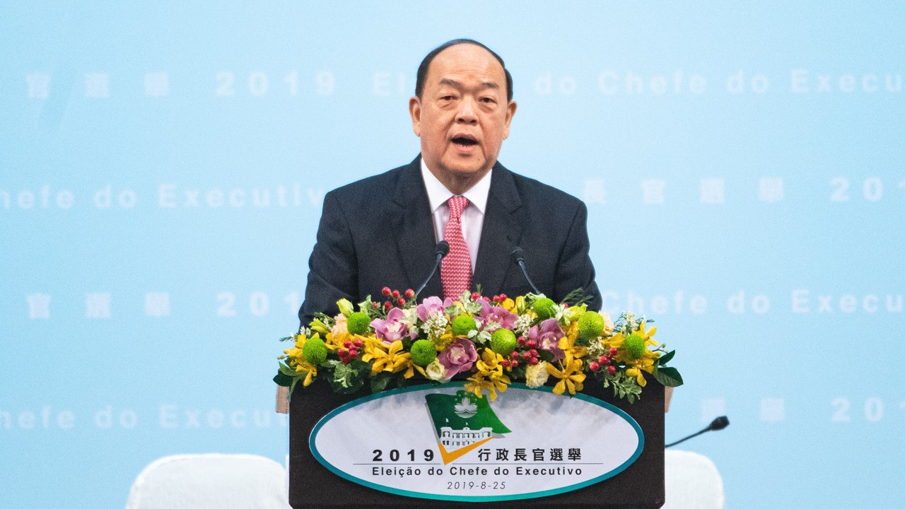 Macau’s next leader Ho Iat-seng confirmed in Beijing ceremony and meets Chinese President Xi Jinping