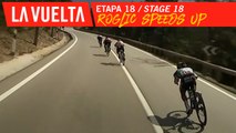 Roglic accélère / Roglic speeds up - Étape 18 / Stage 18 | La Vuelta 19
