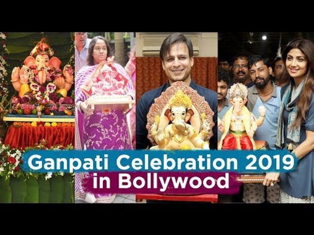 Bollywood Stars ने ऐसे किया Ganpati का स्वागत | Shilpa Shetty | Vivek Oberoi | Sunil Shetty | Salman