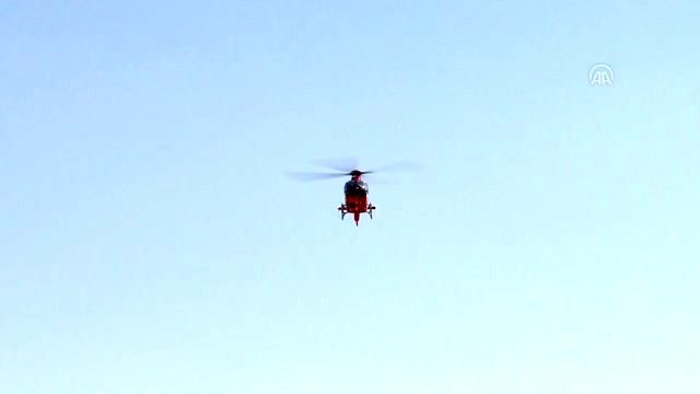 Ankara Şehir Hastanesine ambulans helikopterle ilk organ transferi