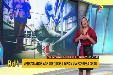 Download Video: Venezolanos se organizan para limpiar puentes de Vía Expresa Grau