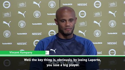 Laporte a loss but the system is king, not individuals - Kompany