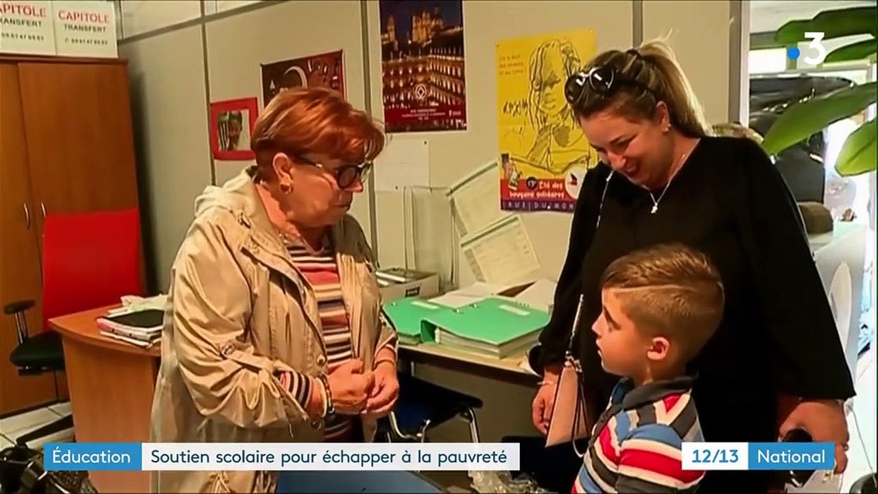 Pauvreté : le soutien scolaire du Secours populaire pour plus de chances de s'en sortir