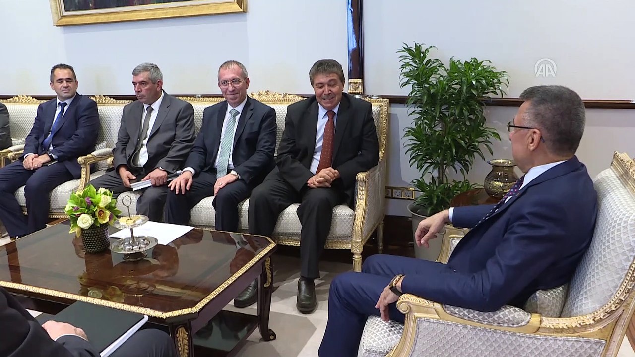 Cumhurbaşkanı Yardımcısı Oktay, KKTC Turizm ve Çevre Bakanı Üstel'i kabul etti - ANKARA