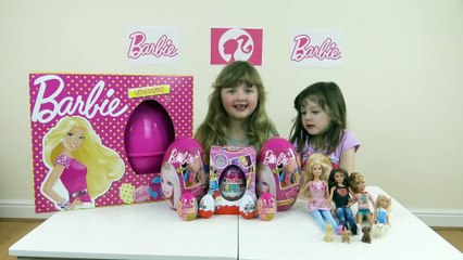 Barbie e Brinquedos Surpresa - Kinder Ovo