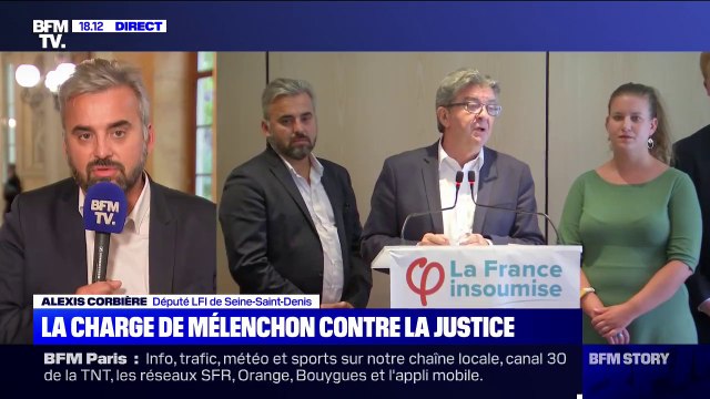 Mélenchon/Dupond-Moretti: C'est un peu insultator, il a la réputation d'acquittator , réagit Alexis Corbière