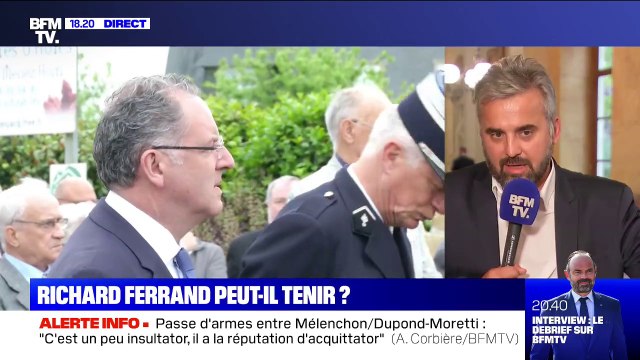 Non Alexis Corbière ne demande pas à Richard Ferrand de quitter son poste de président de l'Assemblée nationale malgré sa mise en examen