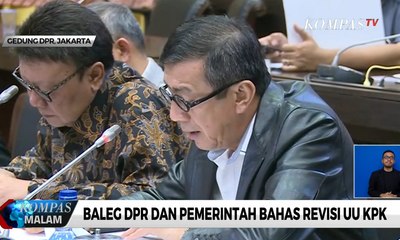 Download Video: DPR dan Baleg DPR Bahas Revisi UU KPK Malam Ini