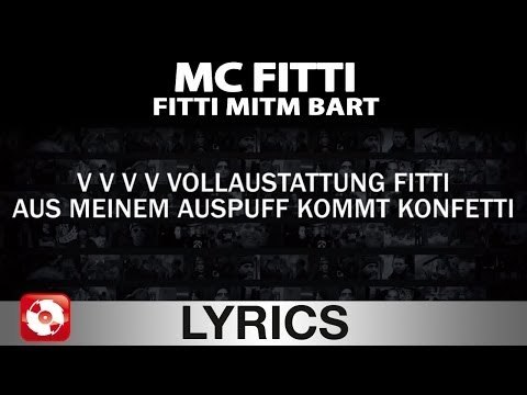 MC FITTI - FITTI MITM BART - AGGROTV LYRICS KARAOKE (OFFICIAL VERSION)