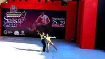 Dayane Diaz y Jefferson Valencia, Pareja Cabaret, XIV Festival Mundial de Salsa Cali 2019
