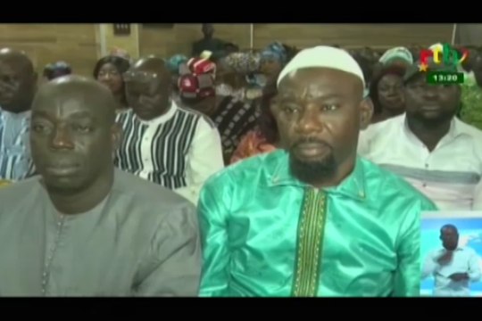 RTB/Conférence de presse de la coordination des associations professionnelles et syndicats de l’économie informelle pour une paix sociale au Burkina