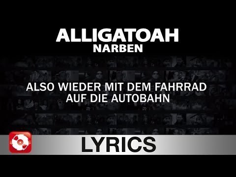 ALLIGATOAH - NARBEN - AGGROTV LYRICS KARAOKE (OFFICIAL VERSION)