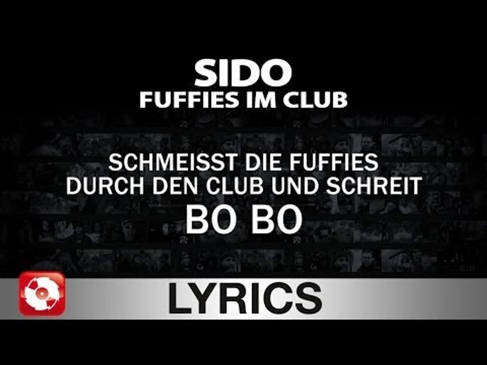 SIDO - FUFFIES IM CLUB - AGGROTV LYRICS KARAOKE  (OFFICIAL VERSION)